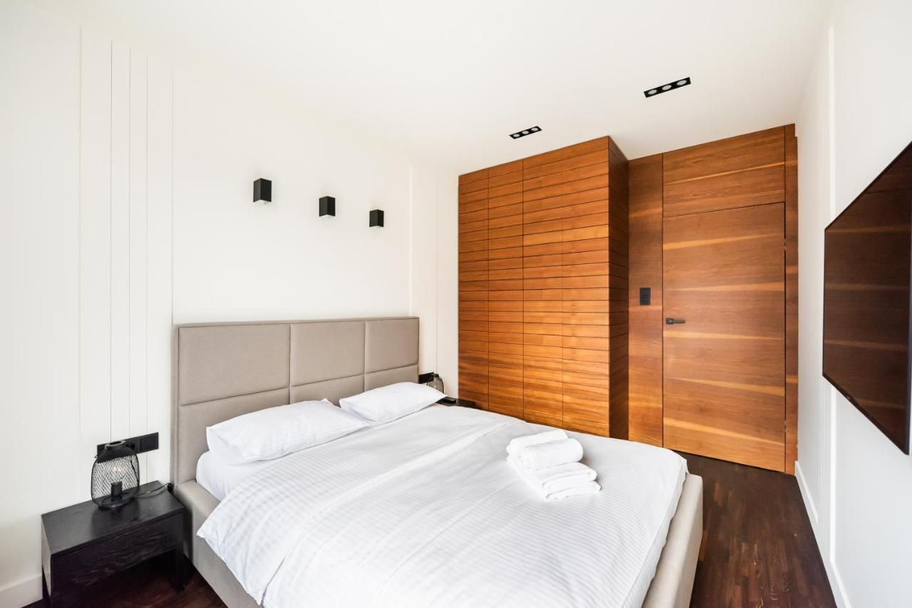 Wola Luxury Wooden Apartment 바르샤바 외부 사진