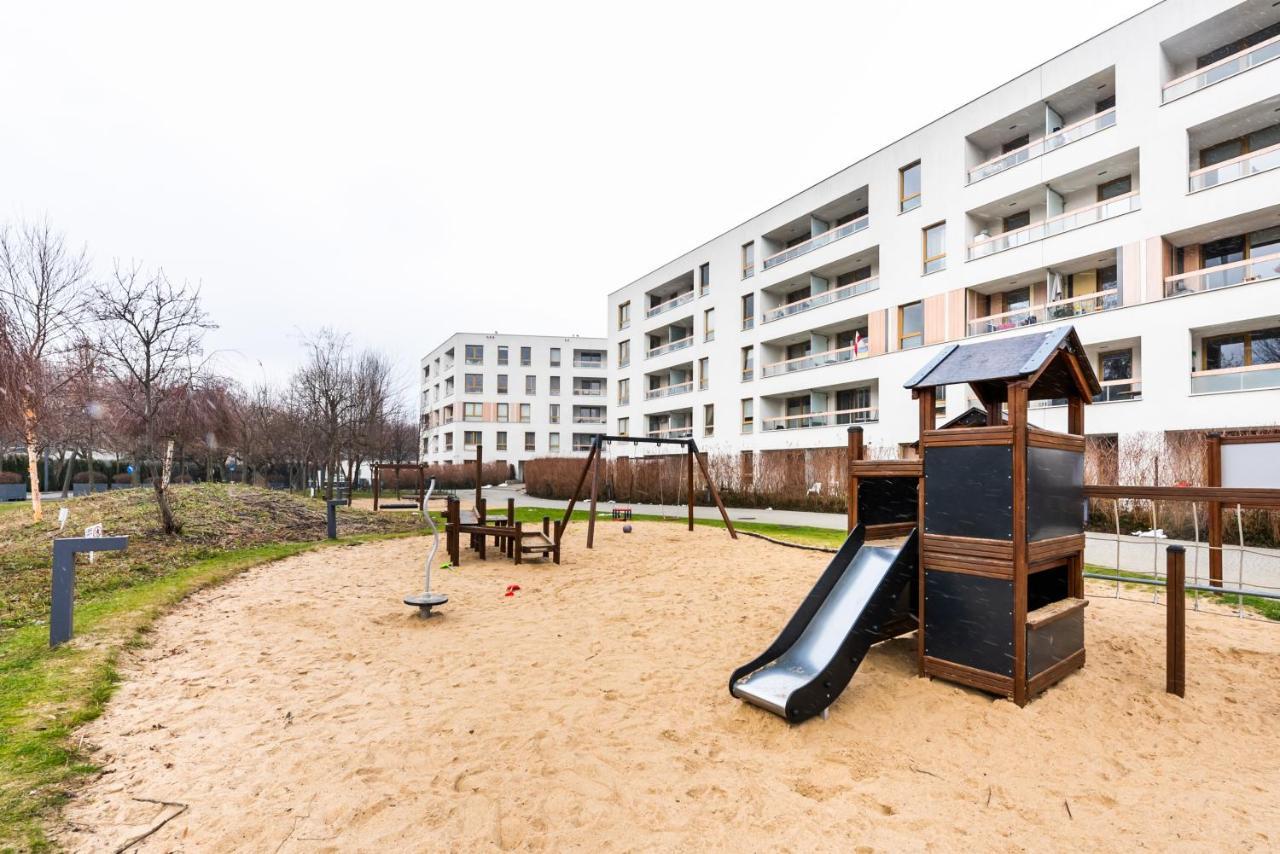 Wola Luxury Wooden Apartment 바르샤바 외부 사진